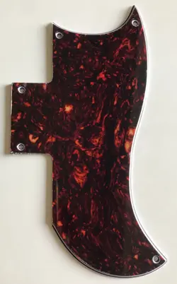 BROWN TORTOISE FITS GIBSON SG 61 REISSUE STYLE GUITAR PICKGUARD SCRATCH PLATE