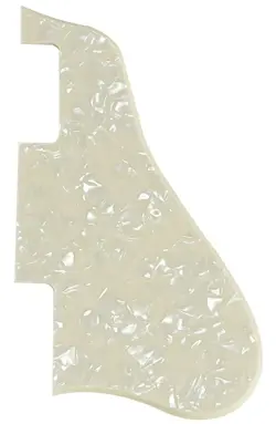 1 PLY CREAM PEARL FOR GIBSON ES-335 SHORT NO SCREW HOLES STYLE GUITAR PICKGUARD
