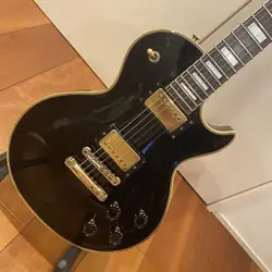 ORVILLE BY GIBSON LES PAUL CUSTOM BLACK LPC ELECTRIC GUITAR USED PRODUCT