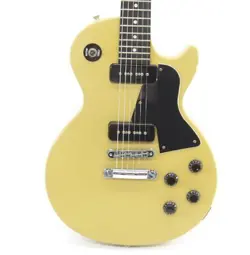 GIBSON LES PAUL SPECIAL 2010 FADED YELLOW WITH HARD CASE - EXCELLENT CONDITION