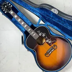 ORVILLE BY GIBSON J-200 JUMBO ELECTRIC ACOUSTIC GUITAR SUNBURST W/HARD CASE