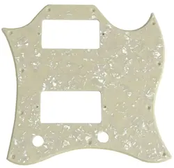 1 PLY CREAM PEARL PICKGUARD GUITAR PARTS FOR GIBSON SG STANDARD FULL FACE STYLE