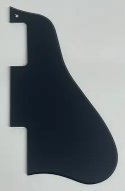 GUITAR PARTS ELETRIC GUITAR PICKGUARD FOR GIBSON ES-335 SHORT ACRYLIC BLACK