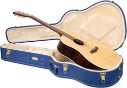 DESIGNER SERIES- UNIVERSAL WOODEN CASE FOR GIBSON ACOUSTIC J45, MARTIN DREADNOUG