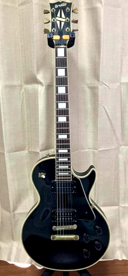 ORVILLE LES PAUL CUSTOM 1989 BLACK BY GIBSON ELECTRIC GUITAR FROM JAPAN