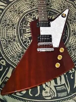 GIBSON LOCAL SELECTION ~DEMO GUITAR MOD COLLECTION~ EXPLORER BROWNED NATURAL #20