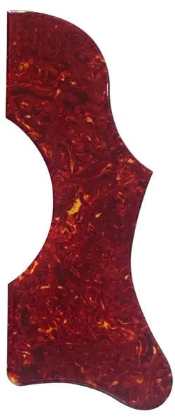 PICKGUARD FOR GIBSON J45 &J50 ACOUSTIC GUITAR SELF ADHENSIVE-CRYSTAL RED