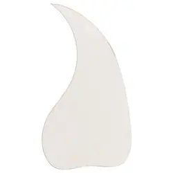 GUITAR PARTS GREAT - QUALITY GIBSON J45 ACOUSTIC GUITAR PICKGAURD, WHITE