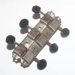 VINTAGE 1959 GIBSON KLUSON DELUXE SINGLE LINE TUNERS 3 IN LINE STRIP TUNERS