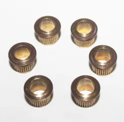 VINTAGE 1950'S GIBSON LES PAUL CUSTOM TUNERS FERRULES BUSHING SET 1959 ES-345