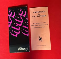 1972 1973 AMPLIFIERS