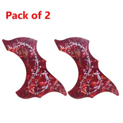 ACOUSTIC GUITAR PICKGUARD,SELF ADHENSIVE FOR GIBSON HUMMINGBIRD PICK GUARDS 2PCS