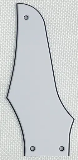 WHITE 3-PLY FOR FIT GIBSON FIREBIRD TRUSS ROD COVER BLANK GUITAR PICKGUARD