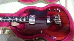 GIBSON SG BASS 120TH ANNIVERSARY W/HARD CASE ELECTRIC BASS GUITAR USED