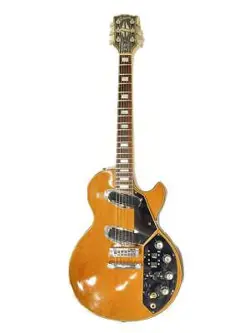 ELECTRIC GUITAR GIBSON 1976 LES PAUL RECORDING NATURAL USA MADE WITH HARD CASE