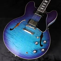 GIBSON EXCLUSIVE ES-335 FIGURED BLUEBERRY BURST