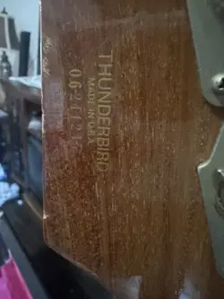 1977 GIBSON THUNDERBIRD