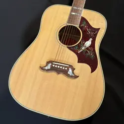 GIBSON /DOVE ORIGINAL ANTIQUE NATURAL ECO MADE IN USA ACTUAL PHOTO USED