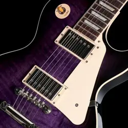 GIBSON EXCLUSIVE LES PAUL STANDARD 50S FIGURED TOP DARK PURPLE BURST