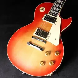 GIBSON EXCLUSIVE LES PAUL STANDARD 50S PLAIN TOP WASHED CHERRY SUNBURST