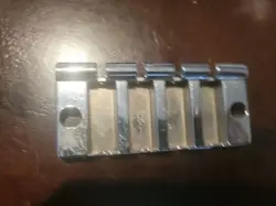 GIBSON TUNE O MATIC BASS  BRIDGE BASE CHROME