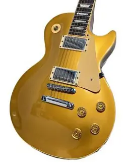 ELECTRIC GUITAR GIBSON 1998 LES PAUL STANDARD GOLDTOP LIMITED EDITION & HARDCASE