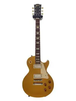 ELECTRIC GUITAR GIBSON 1957 LES PAUL GOLDTOP DARK BACK WITH HARD CASE