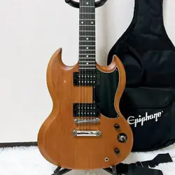 EPIPHONE BY GIBSON SG, GENUINE CASE INCLUDED, LIGHTWEIGHT TYPE  FROM JAPAN