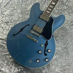 GIBSON ES-335 60S BLOCK PELHAM BLUE S/N203640224 3.68KG #GG5CT