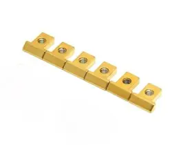 GOLD SADDLES FOR SCHALLER/GIBSON® NASHVILLE TUNE-O-MATIC BRIDGE BP-0305-002