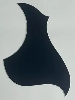 FOR GIBSON SONGWRITER ACOUSTIC GUITAR SELF-ADHESIVE PICKGUARD 2 PLY BLACK