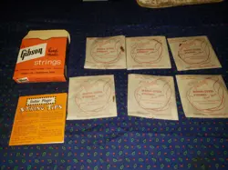 VINTAGE GIBSON  ELECTRIC SPANISH GUITAR E-240 STRINGS IN BOX 1950'S