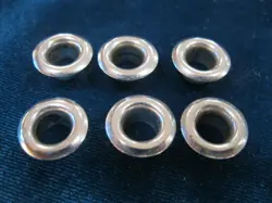 1960'S GIBSON KLUSON CHROME PLATE GUITAR TUNER BUSHINGS FOR J-50 45 B-25 LG-1