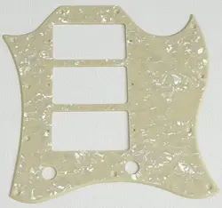 NEW FOR CUSTOM GIBSON SG STANDARD STYLE 3 PICKUP GUITAR PICKGUARD,CREAM PEARL