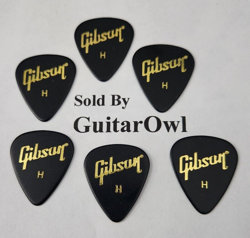 GIBSON 351 HEAVY GUITAR PICKS 6 PACK  MADE IN THE USA