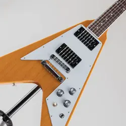 GIBSON 70S FLYING V ANTIQUE NATURAL S/N:220930135 #GGEF7