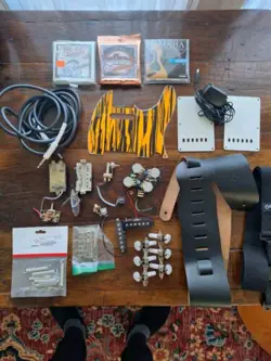 ASSORTED GUITAR PARTS