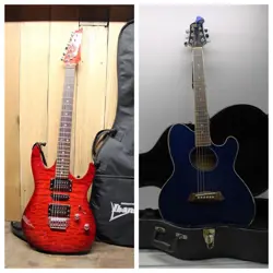 GUITARS AND AMP