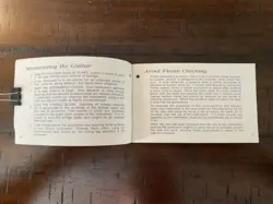 OWNER’S MANUAL VINTAGE