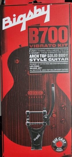 BIGSBY B700 ALUMINUM GUITAR VIBRATO TAILPIECE ARCHTOP GIBSON LES PAUL TREMOLO