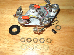 GIBSON 1993 USA GOLD LES PAUL ELECTRONIC CONTROL POTS HARNESS