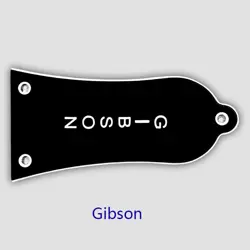 GUITAR PARTS FITS US EPIPHONE LP 'GIBSON' TRUSS ROD COVER PLATE , 2PLY BLACK