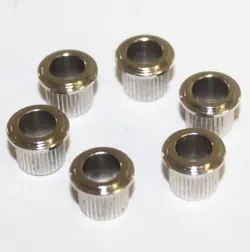 GIBSON DELUXE KLUSON TUNER FERRULES BUSHING SET OF 6