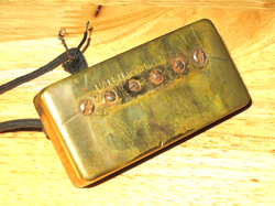 SUPRO 1959 GOLD SINGLE COIL BRIDGE PICKUP VALCO