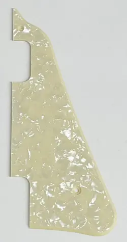 GUITAR PICKGUARD FOR GIBSON EPIPHONE LES PAUL LP P90 STYLE 1 PLY CREAM PEARL