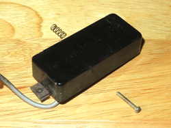 GIBSON 1970'S BLACK SB BASS MINI HUMBUCKER BRIDGE PICKUP