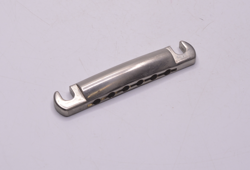 AGED GIBSON LIGHTWEIGHT ALUMINUM NICKEL STOP TAILPIECE LES PAUL SG CUSTOM 1968