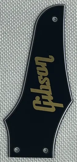 BLACK 3-PLY FOR FIT GIBSON FIREBIRD TRUSS ROD COVER NON-REVERSE GUITAR PICKGUARD