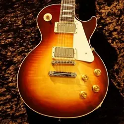 GIBSON ULTRALIGHT LES PAUL STANDARD '50S PLAIN TOP BOURBON BURST #204540035 3.82