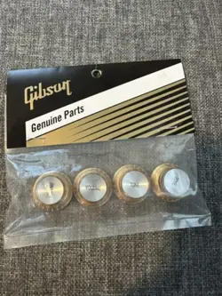 GIBSON TOP HAT STYLE KNOBS - GOLD (PACK OF 4)